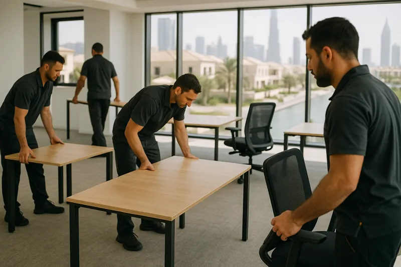 توريد وتركيب الأثاث والمفروشات