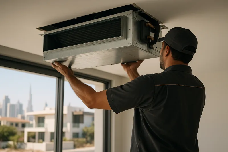 تركيب وإصلاح أنظمة التكييف والتهوية والصيانة الوقائية