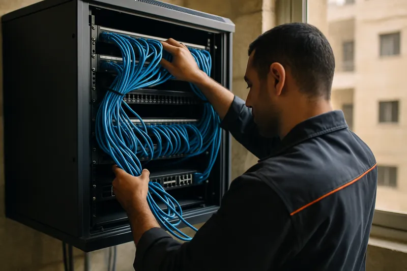 IT network installation and maintenance