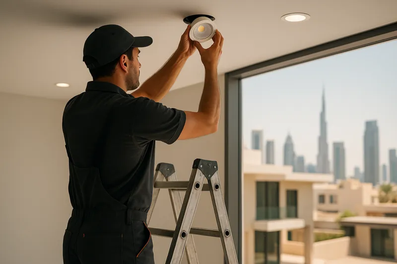 Lighting installation and maintenance