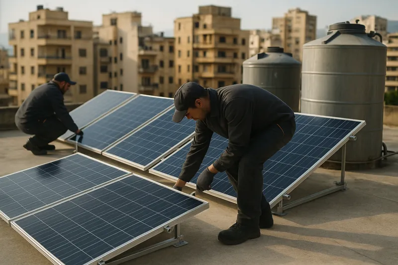 Solar system installation and maintenance